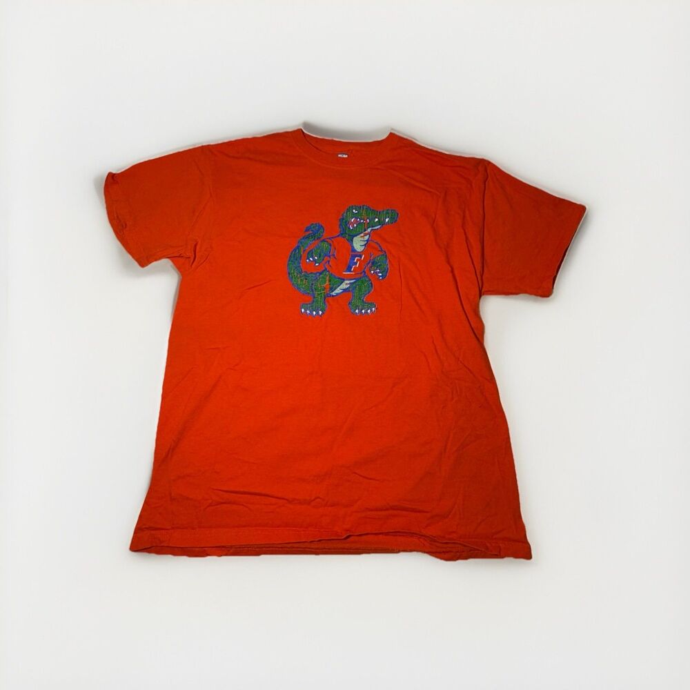 Florida Gators T-Shirt NCAA Orange Graphic Tee XL Men’s Cotton College